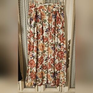 Cambridge Spirit Cottage Core Floral Maxi Skirt Size 4